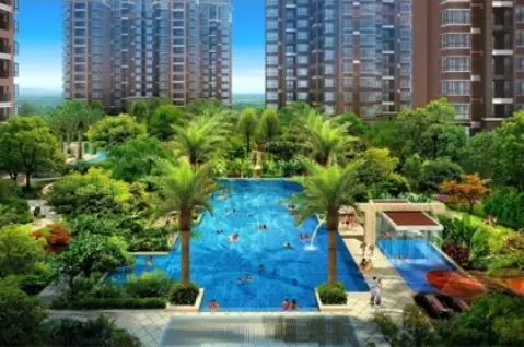 海口·碧海丹城室外泳池、儿童池水处理项目工程